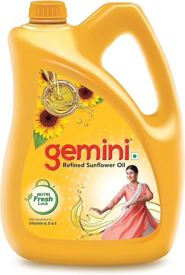 gemini sunflower oil 5 ltrs